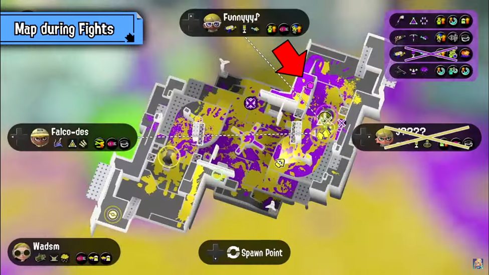 Splatoon 3: How to Use the Map | Map Guide - Games Fuze