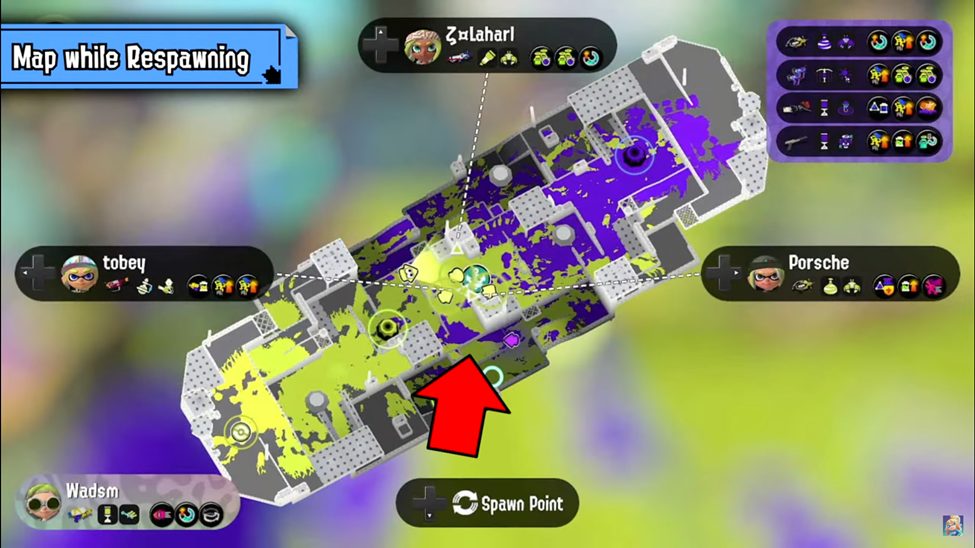 Splatoon 3: How to Use the Map | Map Guide - Games Fuze